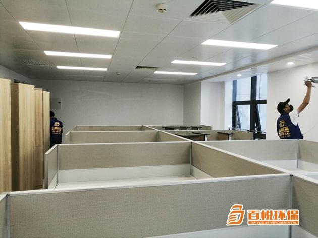辦公樓不通風(fēng)如何除甲醛？佛山百悅環(huán)保有方法